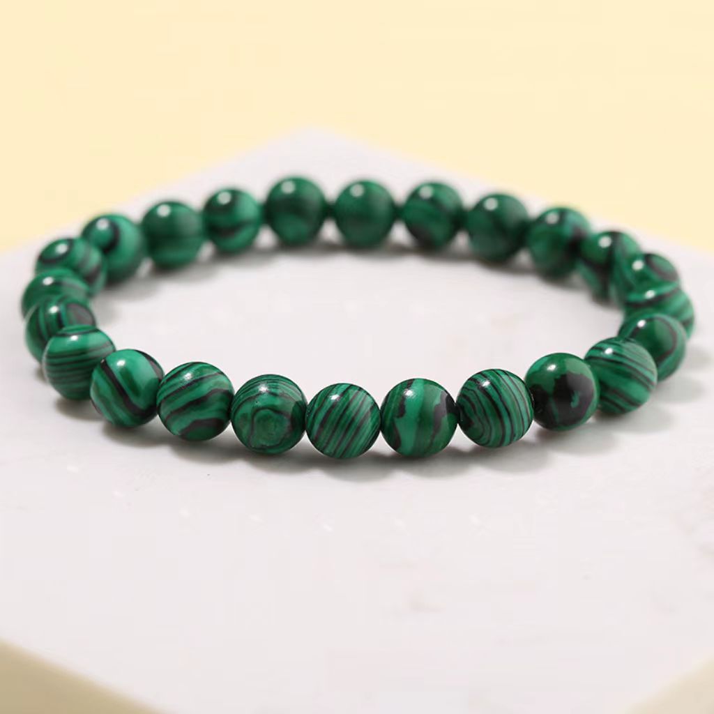 Malachite Energy Crystal Bracelet 8mm