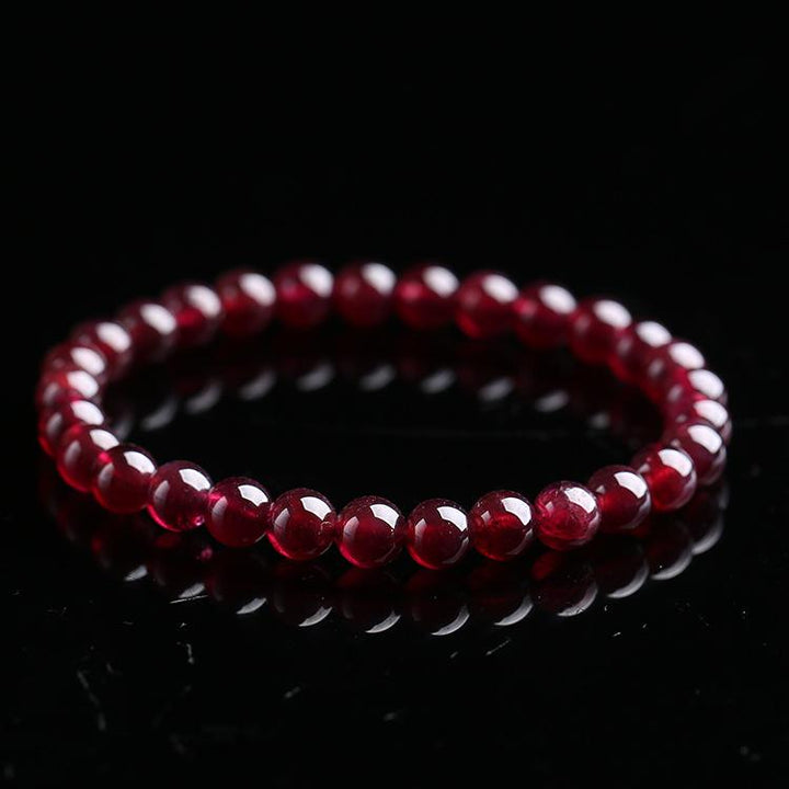 Pomegranate Energy Crystal Bracelet