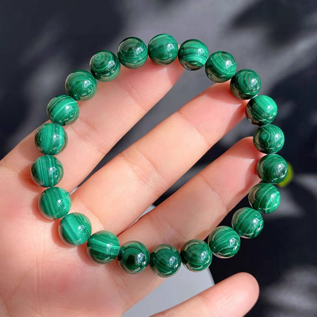Malachite Energy Crystal Bracelet 8mm