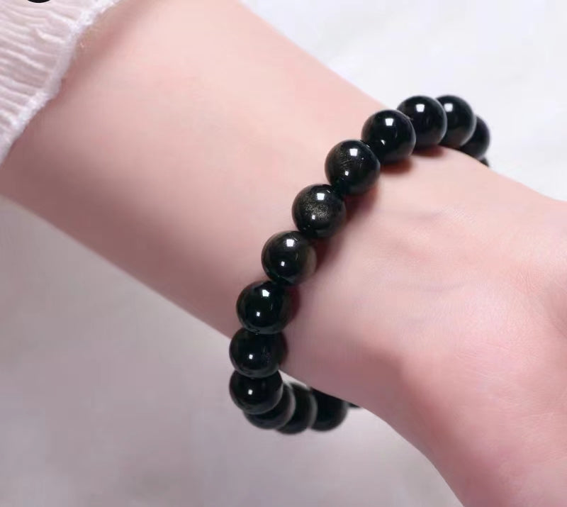 Obsidian bracelet