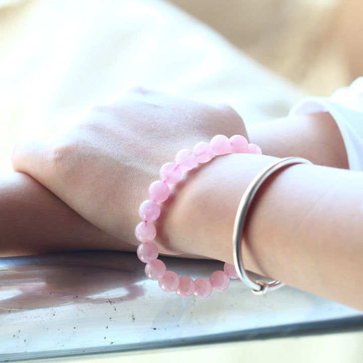 Rose Quartz Bracelet - Inspire and Attract Love