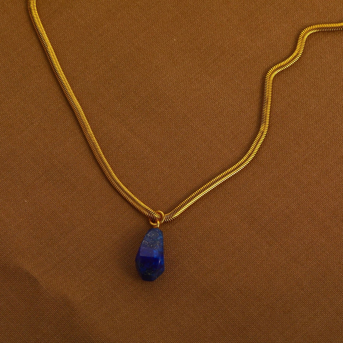 Wisdom Soul Enlightenment - Lapis Stone Necklace