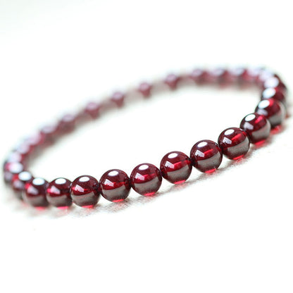 Red Garnet Bracelet - Guarding Love