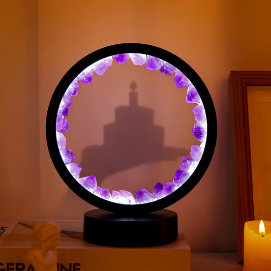 Amethyst Night Light Natural