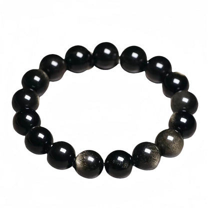 Obsidian bracelet