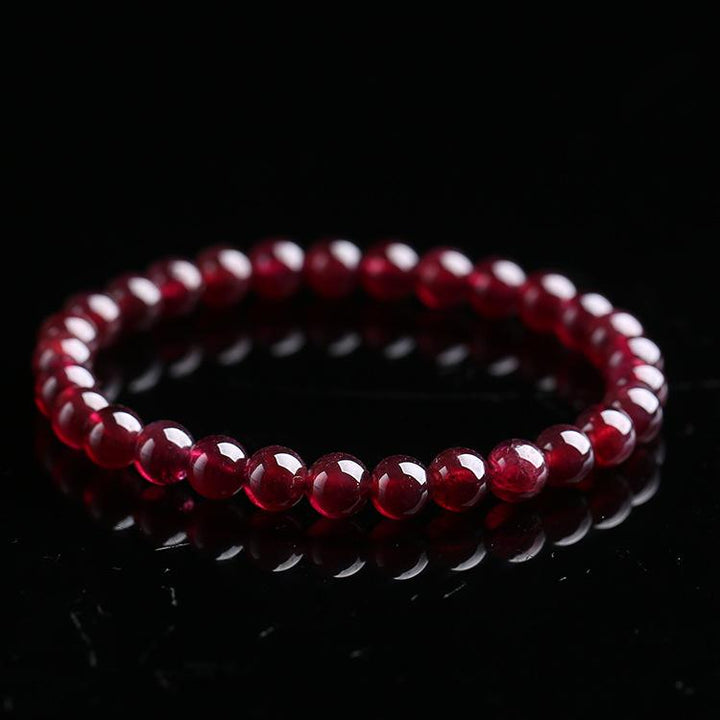 Pomegranate Energy Crystal Bracelet