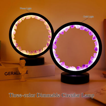 Amethyst Night Light Natural