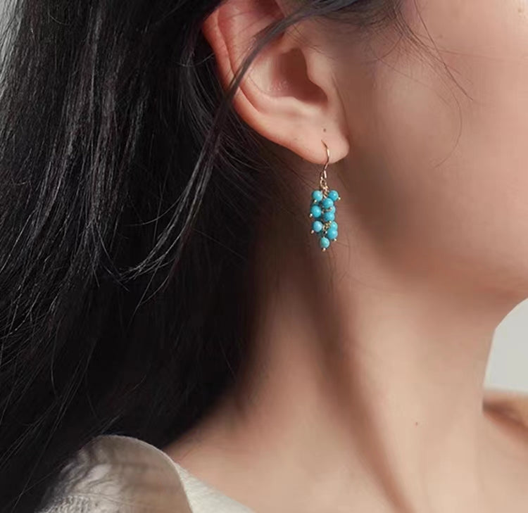 Turquoise earrings