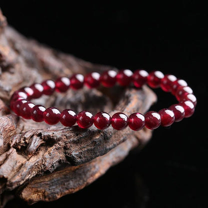 Red Garnet Bracelet - Guarding Love