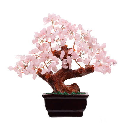 Feng Shui and Good Luck Rose Quartz Tree