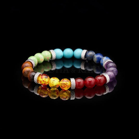 Seven chakra bracelet