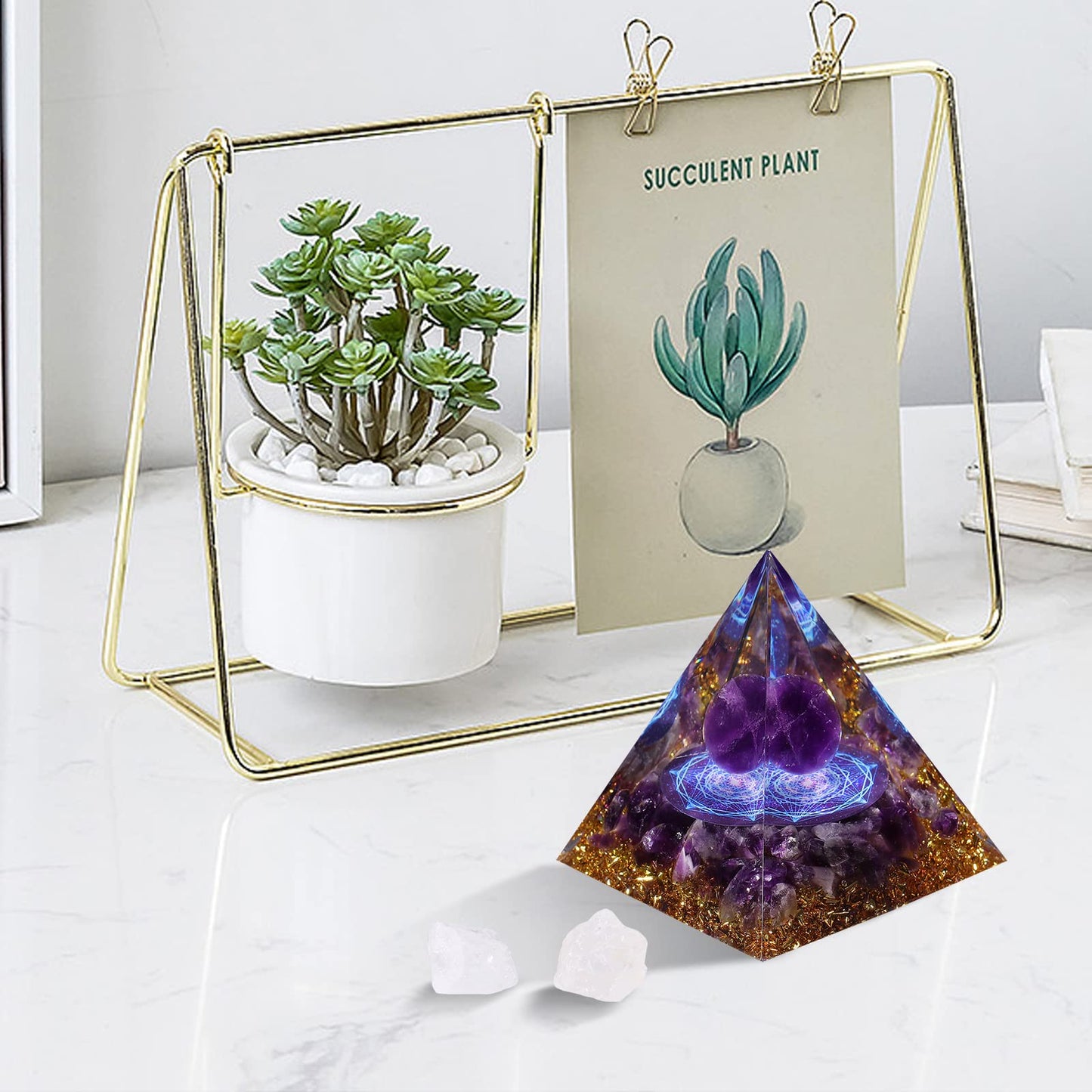 Hopeseed Orgone Pyramid for Positive Energy