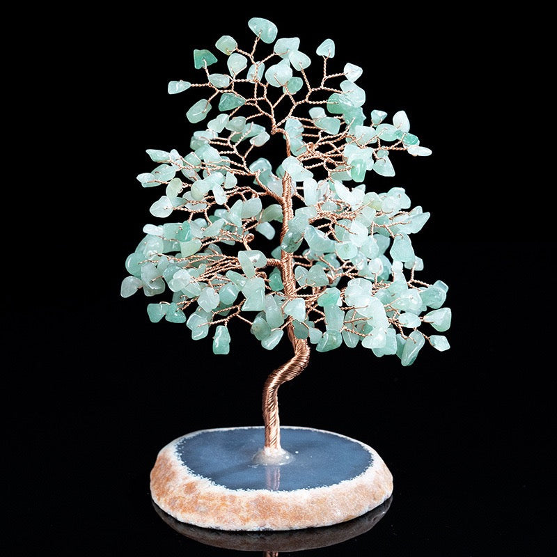 Family and Protection - Dongling Stone Crystal Tree