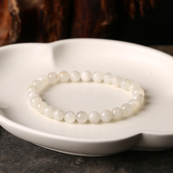 White Moonstone Bracelet - Feminine Energy